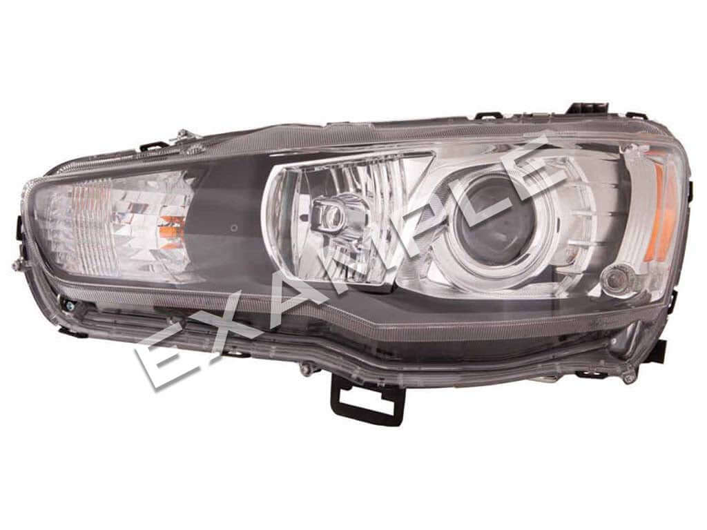 Kit de réparation et de mise à niveau des phares bi-xénon Mitsubishi Lancer Evo X 07-16 pour les phares au xénon