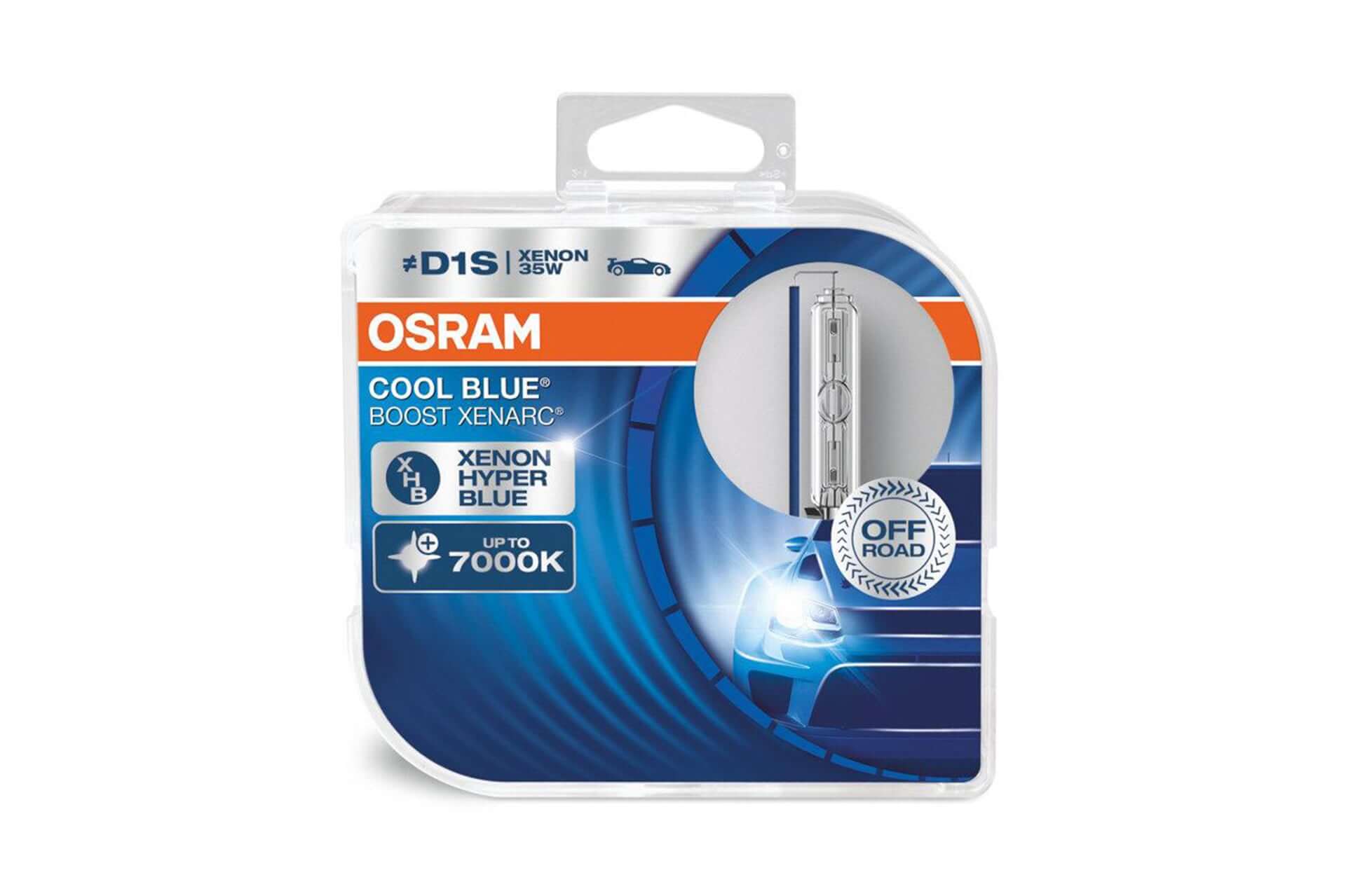D1S - Osram Xenarc 66140CBB Cool Blue Boost HID Bulbs