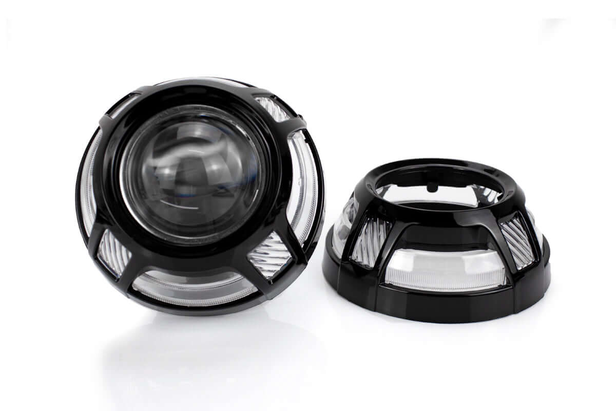 Panamera Black - LED DRL and Switchback