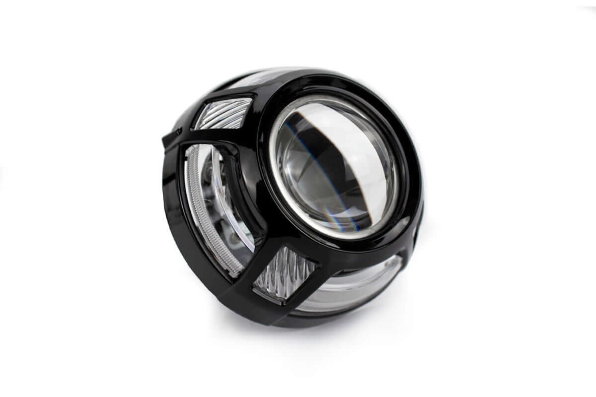 Panamera Black - LED DRL and Switchback