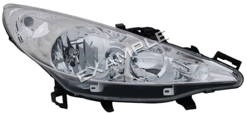 Peugeot 207 06-14 Bi -LED Licht-Upgrade Retrofit-Kit für Halogenreflektor Scheinwerfer