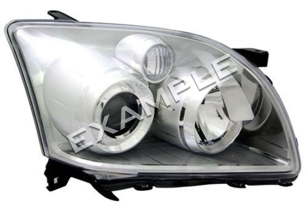 Toyota Avensis T25 facelift 06-09 - HID bi-xenon HID light upgrade kit for halogen headlights