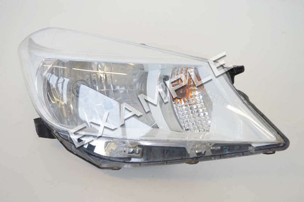 Toyota Yaris III 11-18 bi-xenon HID light upgrade kit for halogen headlights