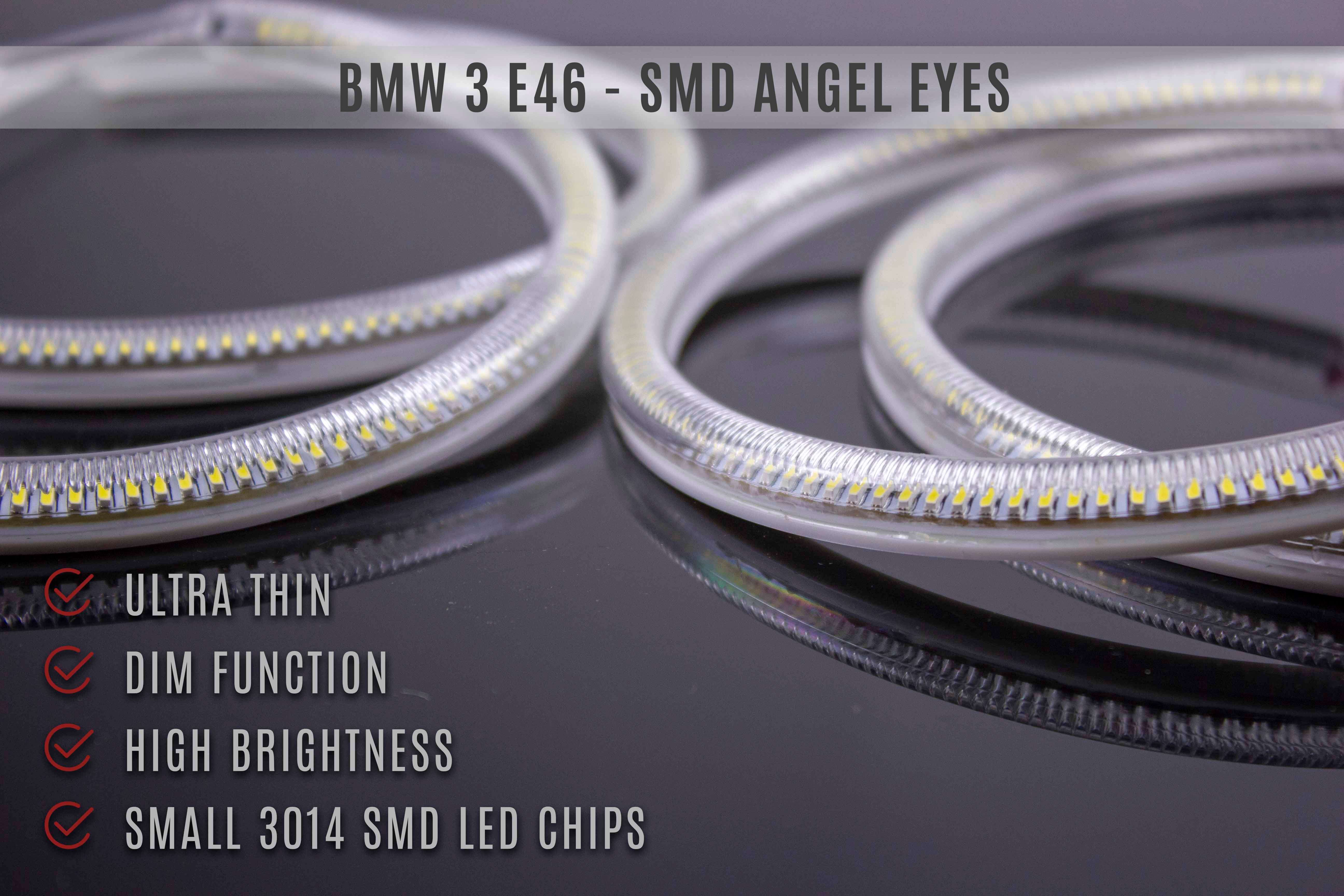 BMW 3 E46 LED Angel Eyes - Retrofitlab