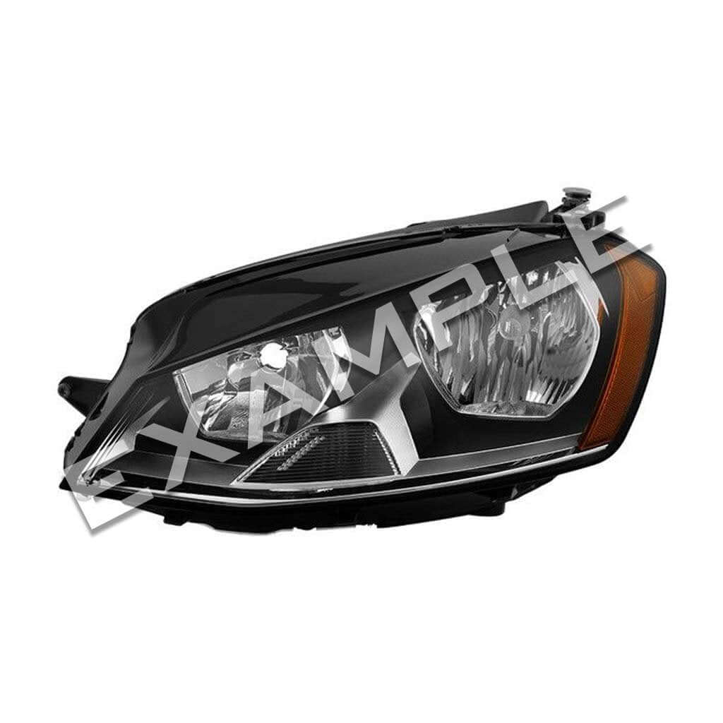 VW Golf MK VII 17 Bi-LED light upgrade retrofit kit for halogen headlights