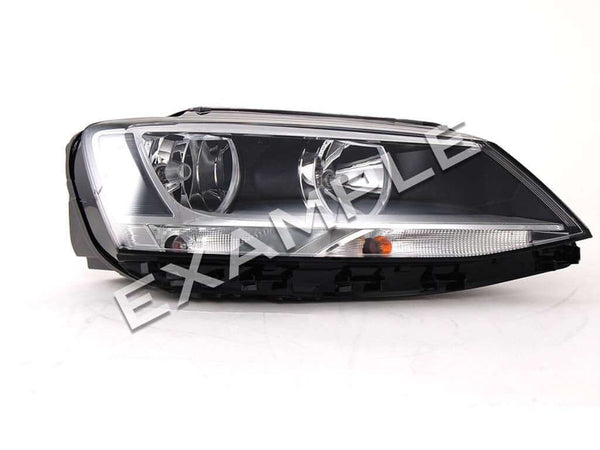 Volkswagen Jetta VI 11-17 bi-xenon HID light upgrade kit for halogen headlights