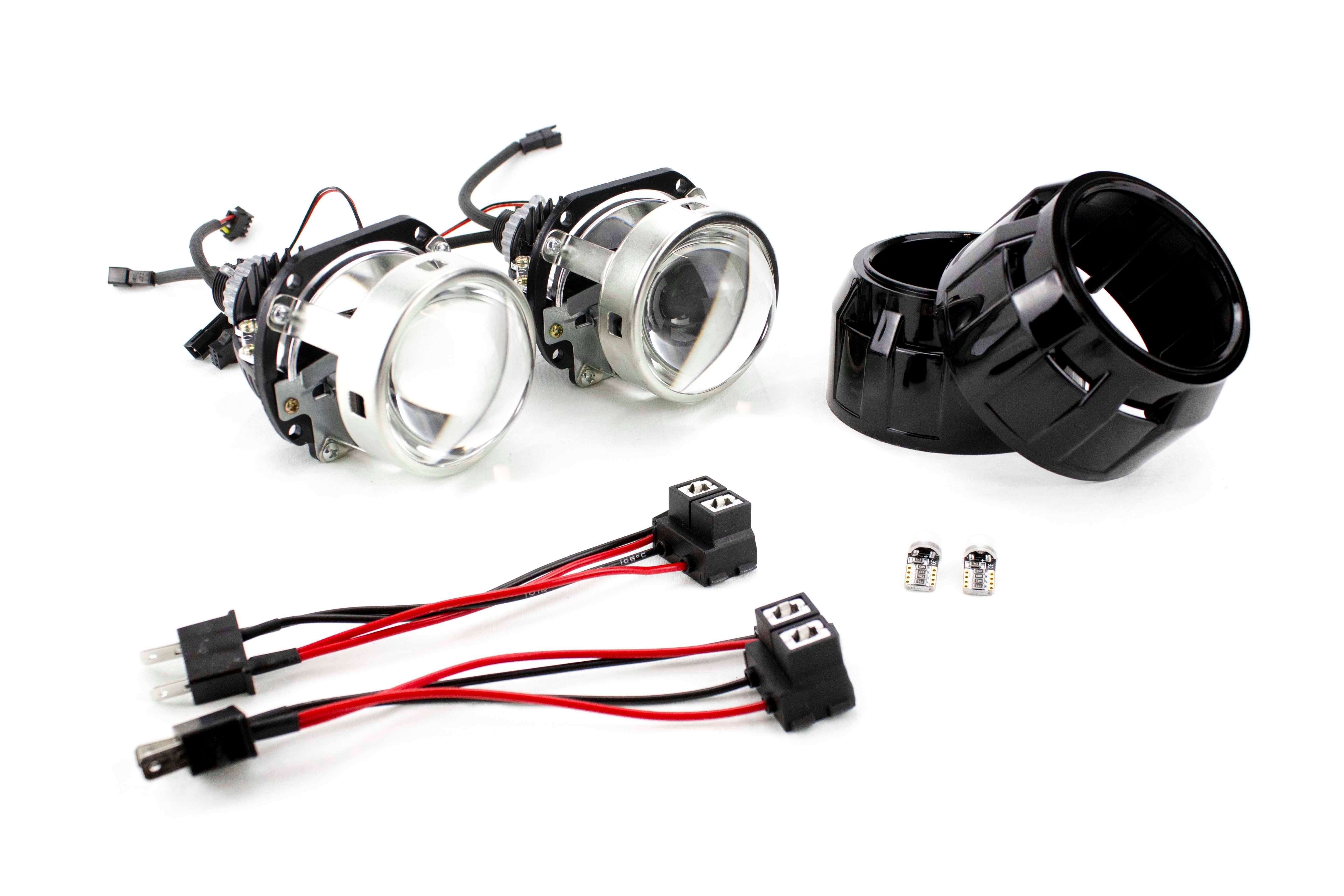 Aharon AtomLED X2 Bi-LED-Scheinwerfer-Projektor-Kit