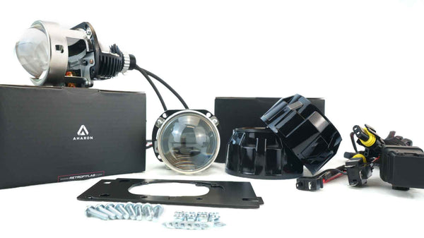 Yamaha FZS600 Fazer (98-01) - Kit de mise à niveau d'éclairage de phare Bi-LED