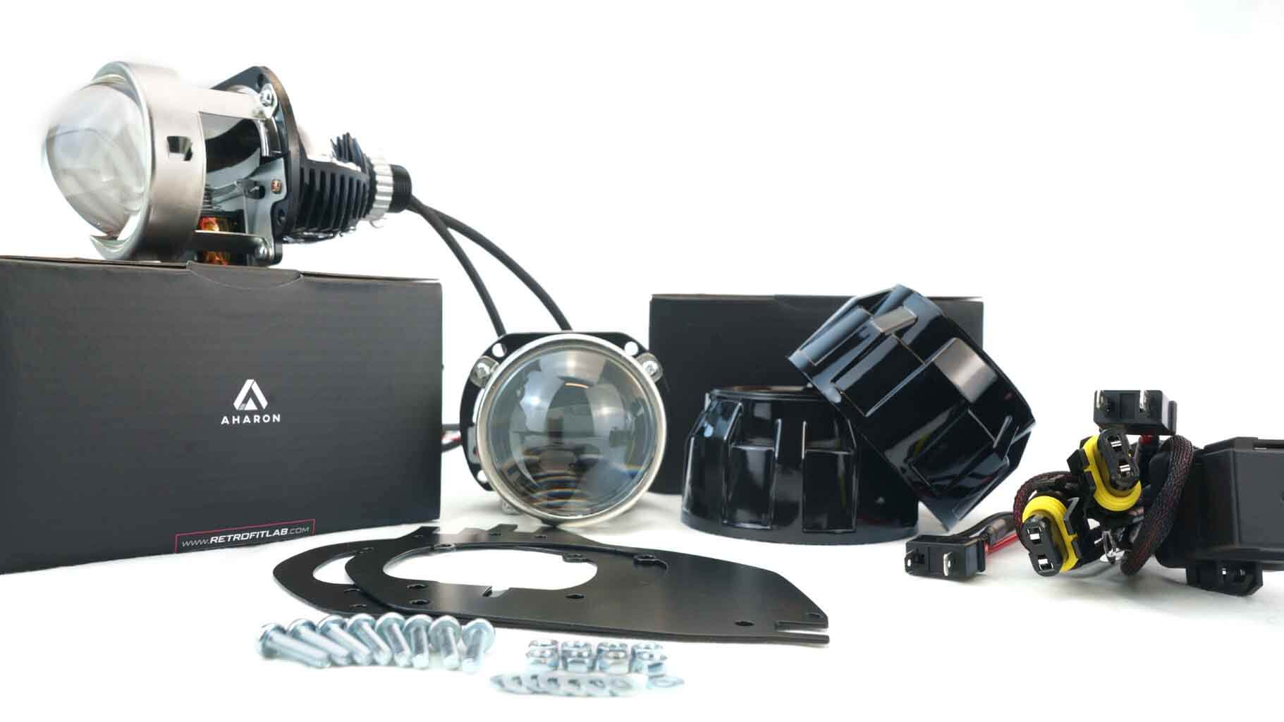 Yamaha YZF R6 (03-05) - Kit de mise à niveau d'éclairage de phare bi-LED